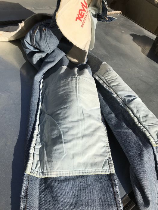 Calças em Kevlar para mota