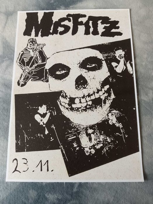 plakat na płótnie zespołu  misfits
