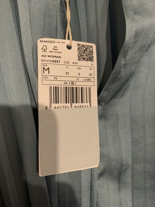 Атласна сукня  MANGO