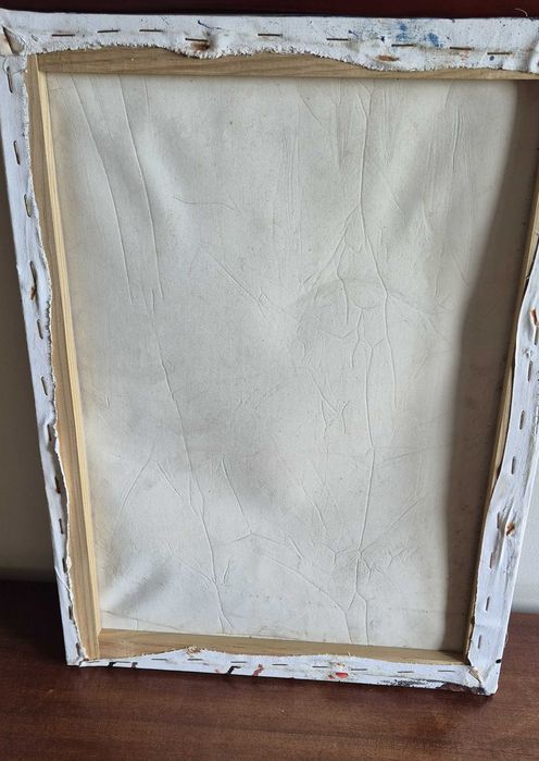 Tela pintada à mão Moçambicana - Original de Moçambique