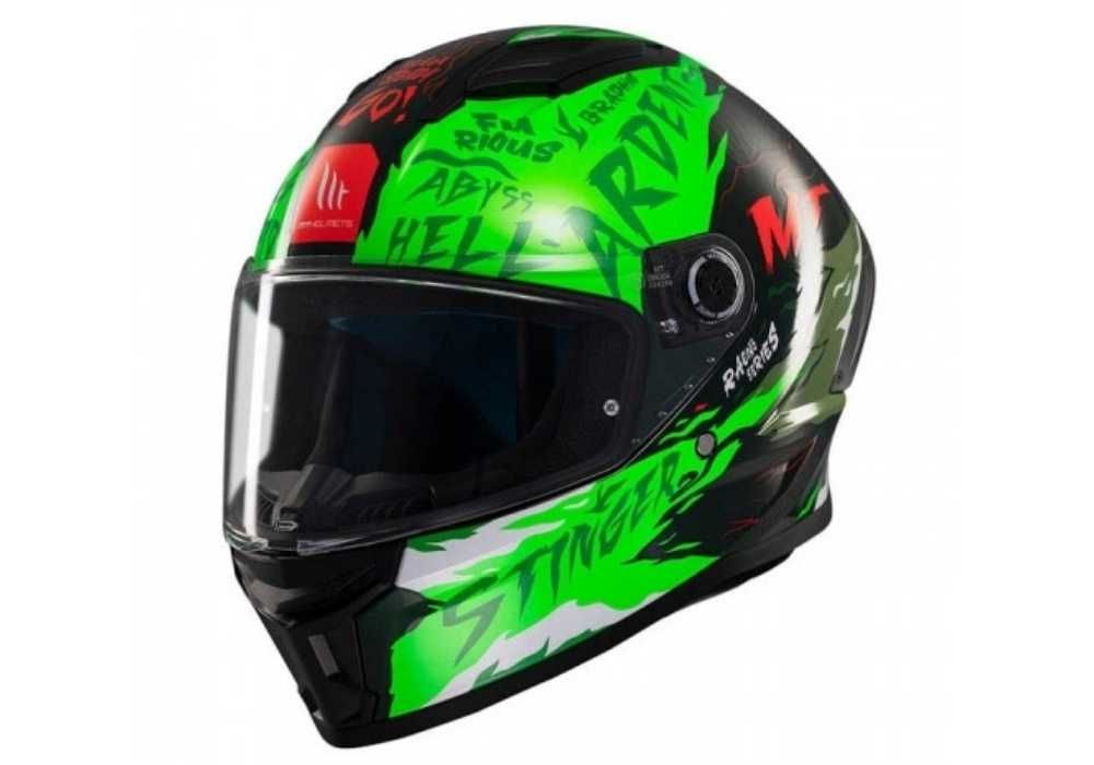 Мотошолом MT STINGER 2 ARDENT C6 FLUOR GLOSS в Артмото Чернігів