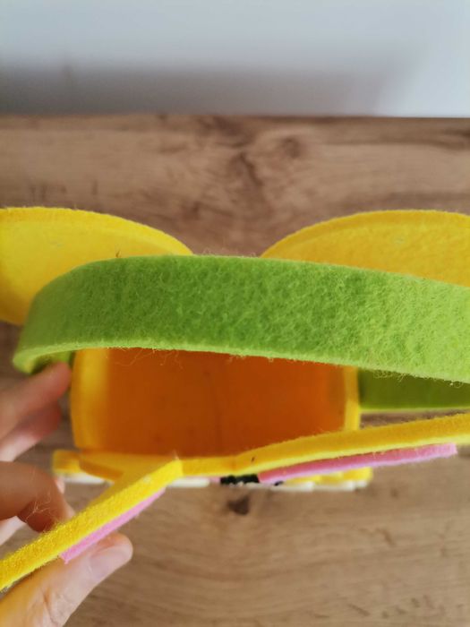 Koszyk do Święconki dla dzieci z filcu