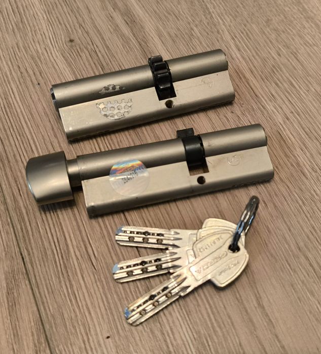 Zestaw 2 wkładek Gerda w systemie jednego klucza