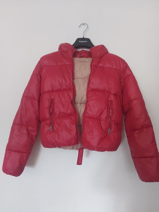 Bershka kurtka puffer pikowana m czytaj opis