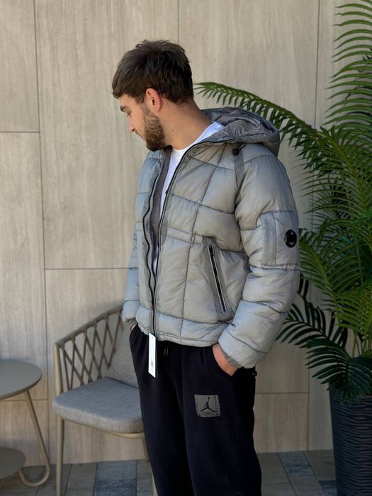 Пуховик CP Company сірий/ куртка сп компані / сіпі компані пухан новий