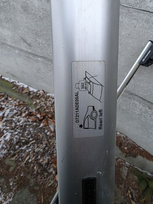 Oryginalne belki na relingi bagaznik dachowy Hyundai Tucson 2015 do 20