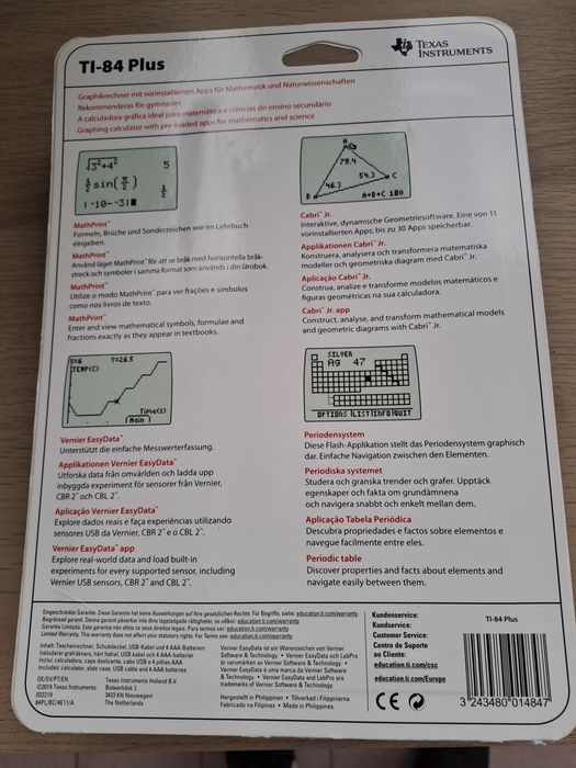 Calculadora Texas TI-84 plus