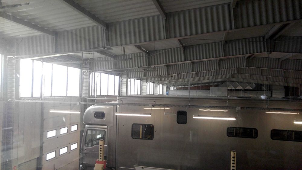 Konstrukcja hali 25x80x6m Leszno