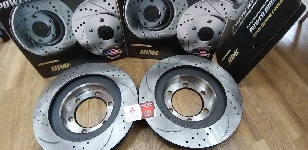 Тормозные диски TOYOTA CAMRY 30 40 50 SPORT SERIES Перфорация - Насечк