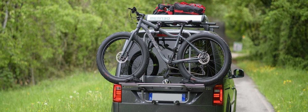 Bagażnik rowerowy platforma uchwyt na tylną klapę 3 rower VW Caddy Bus