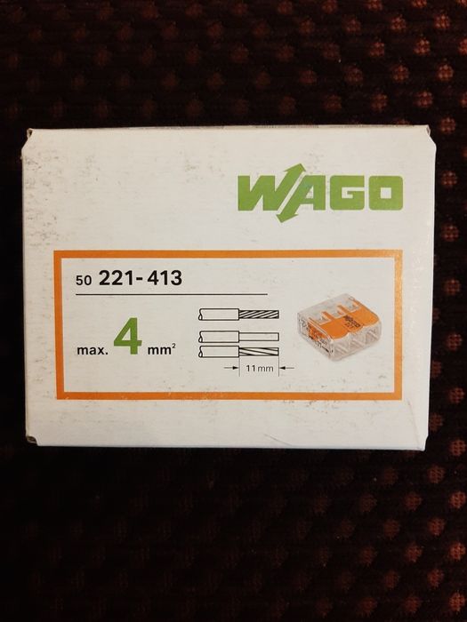 Złączki wago (linka-drut)-zestaw