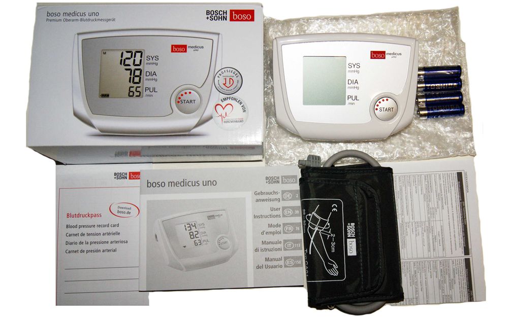 Тонометр автоматический BOSO Измеритель давления и пульса Новый