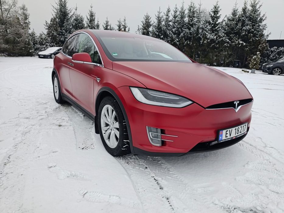 Tesla Model X X75D/Darmowe Ładowanie/FSD/MCU2/Bezwypadkowy/Stan Idealny