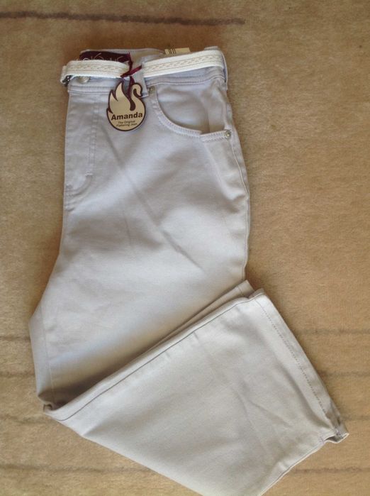 Nowe jeansowe rybaczki capri Gloria Vanderbilt rozm. S