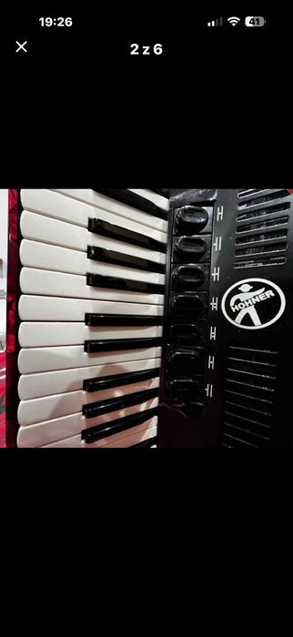 Akordeon Hohner Bravo 3 80 wersja niemiecka JAK NOWY