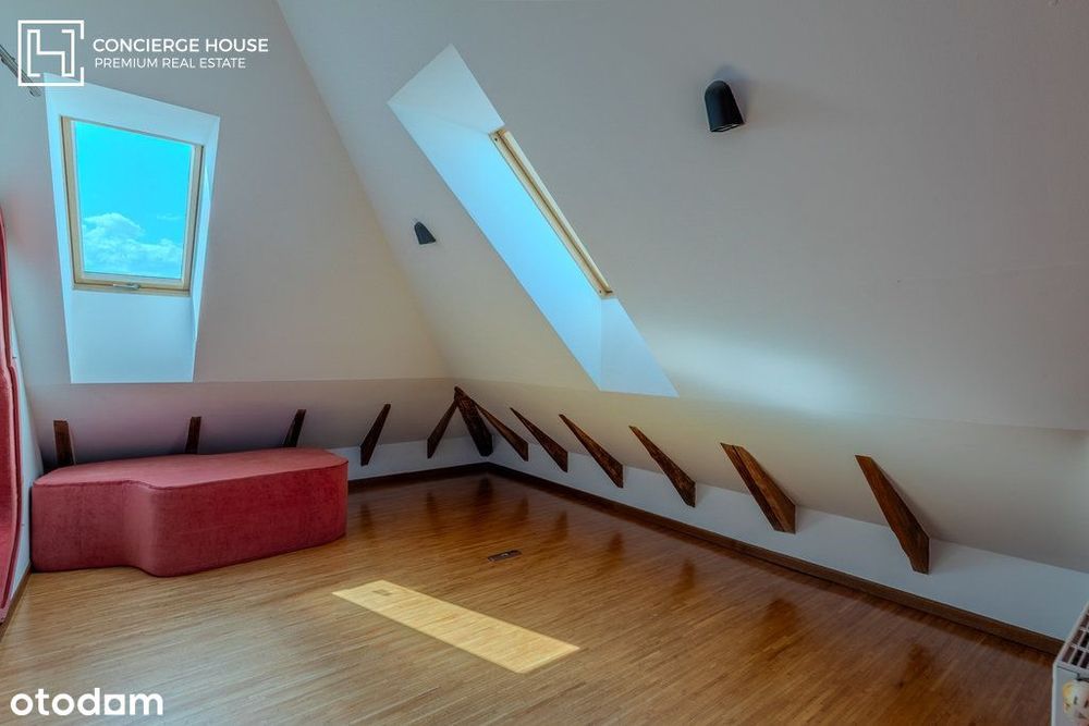 Wyjątkowy loft przy metrze Racławicka - poddasze