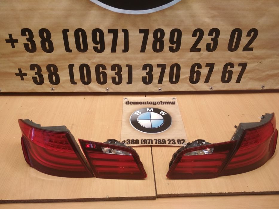 Задні фари BMW F10 USA задні фонарі задние фонари БМВ Ф10