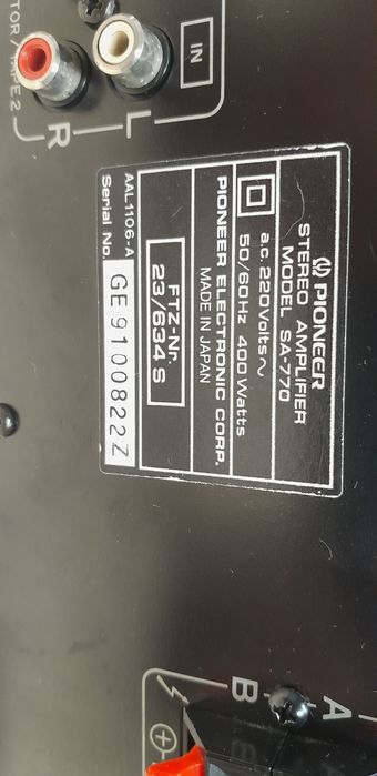 Wzmacniacz Pioneer SA-770