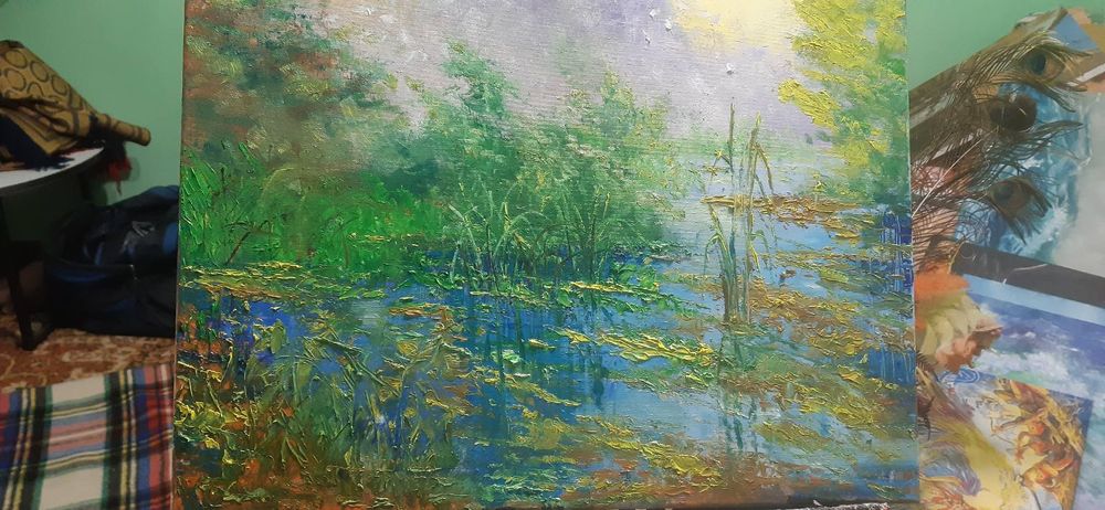 Картина масло холст