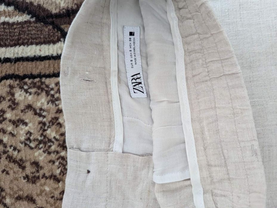 Штани класичні лляні Zara 30