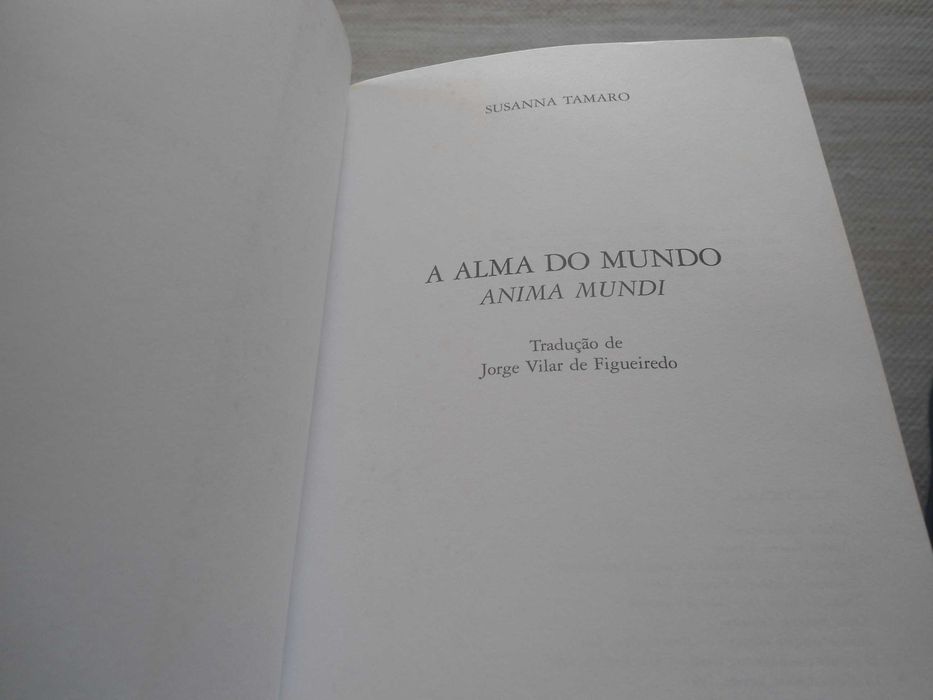 A Alma do mundo por Susanna Tamaro