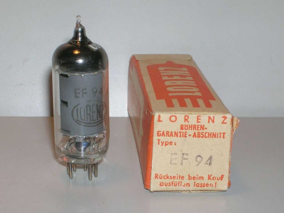 EF94 = 6AU6 válvula electrónicA (pentodo)