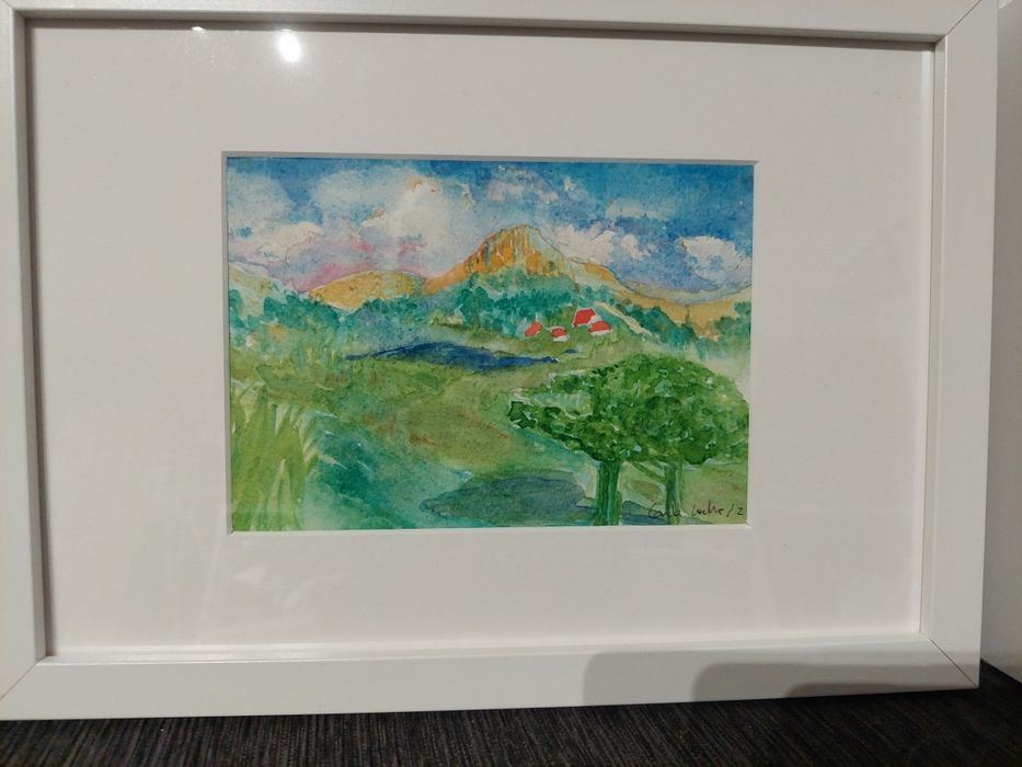 Pinturas de autor a aguarela