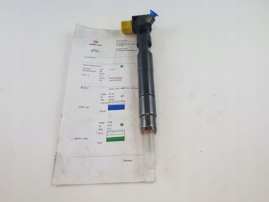 WTRYSKIWACZE DELPHI EMBR00002D MERCEDES 2 LATA GWARANCJI