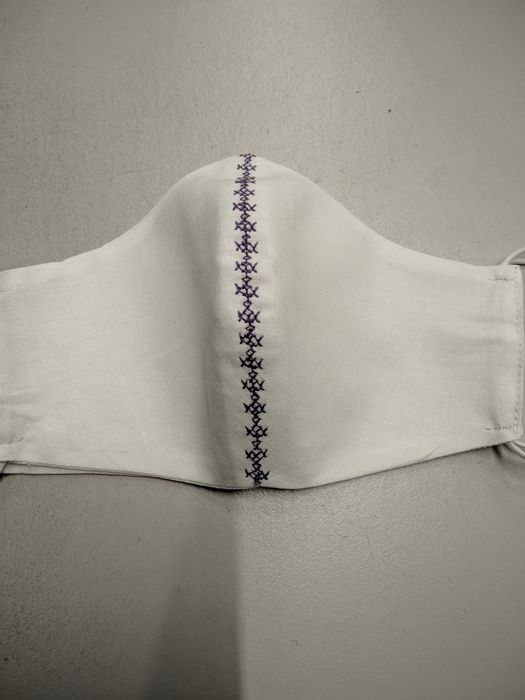 Маска захистна, двухстороння, багаторазова,100% бавовна