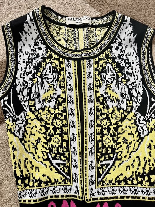 Сукня Valentino з абстрактним принтом