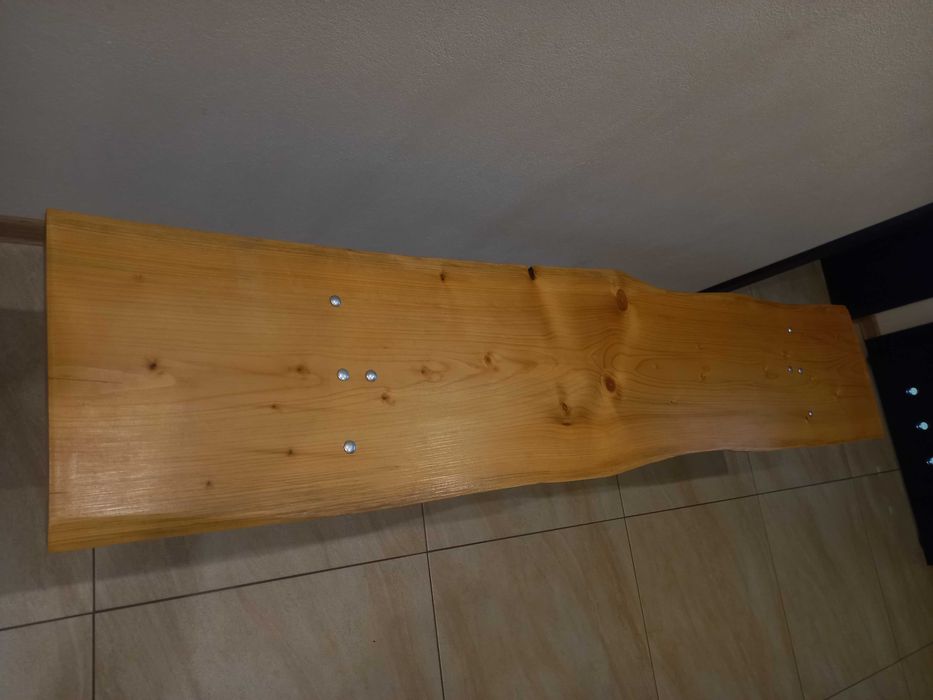Ławka drewniana ogrodowa - nowa szerokość 130 cm