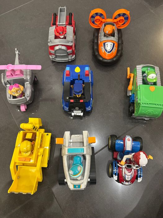 Oryginalne figurki i pojazdy Psi Patrol