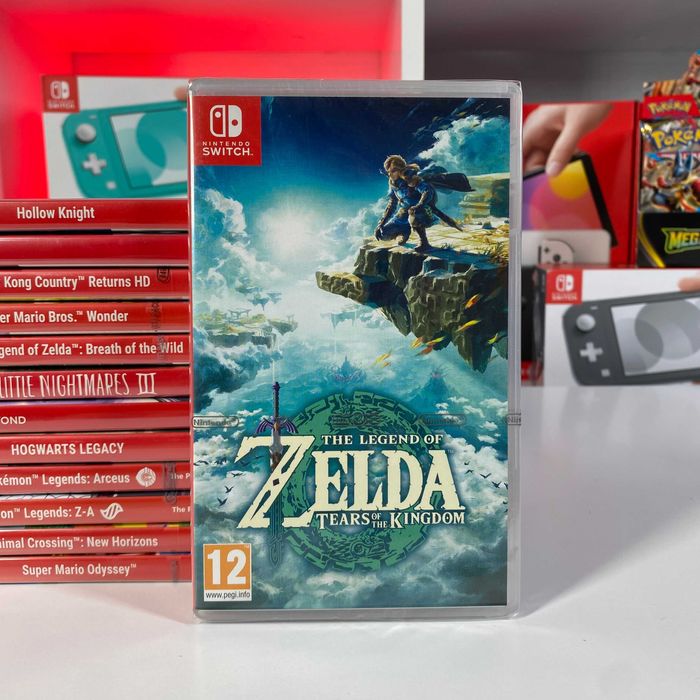 Гра Nintendo Switch Legend of Zelda Tears Of Kingdom Ігри Зельда Нова