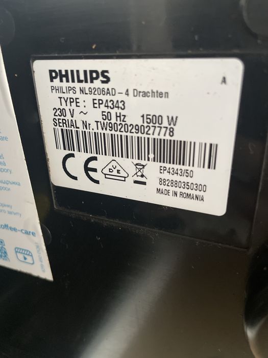 Philips LatteGo EP4343 biały