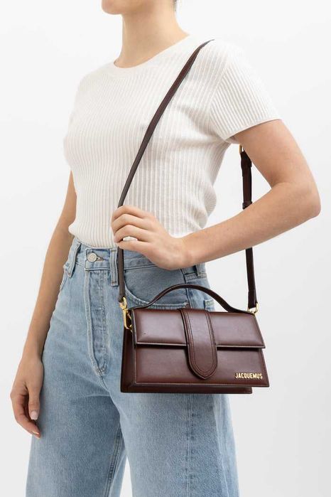 Сумка Jacquemus Le Bambino Grand Dark Brown