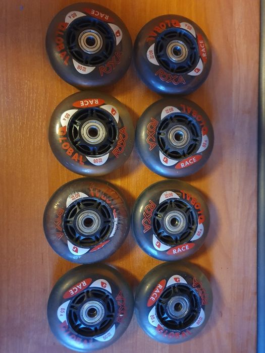 Roxa Global Race 80mm 85A kola lozyska abec 9 rolki