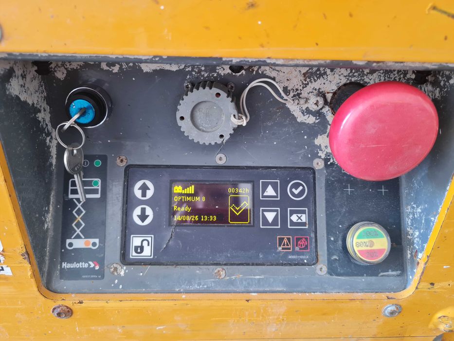 Podnośnik Haulotte Optimum 8AC, rok 2016, wysokość robocza 7,77m udźwig 230 kg
