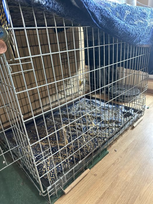 Клітка металева розкладна вольер для собак велика