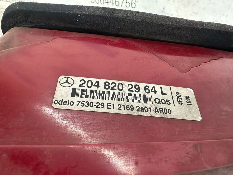 Farolins Tras Traseiros Esquerdo Direito Originais Mercedes Benz