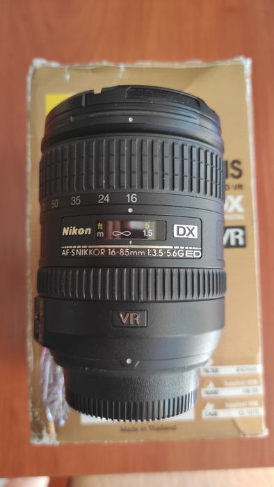 Nikkor 16-85 afs vr