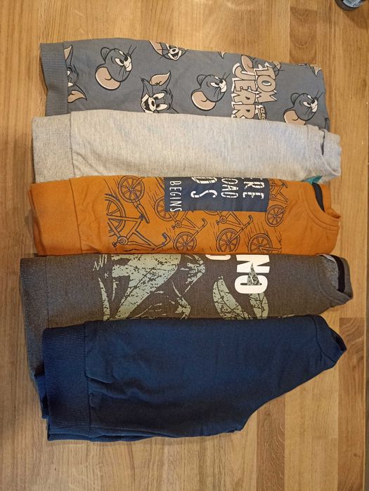 Paka ubranek chłopiec 98-110