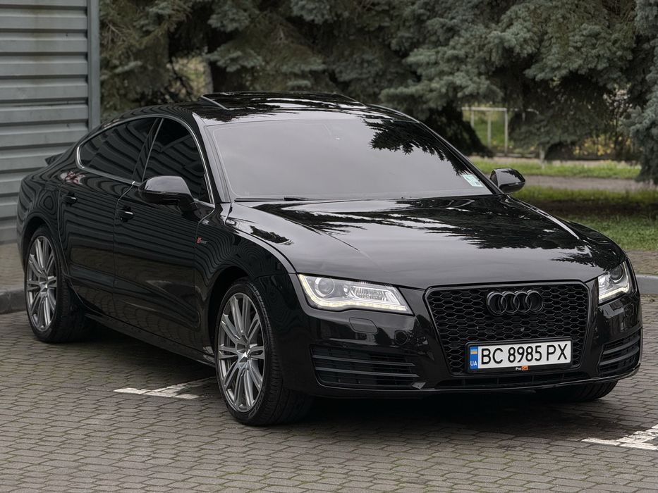 Audi a7 облужена