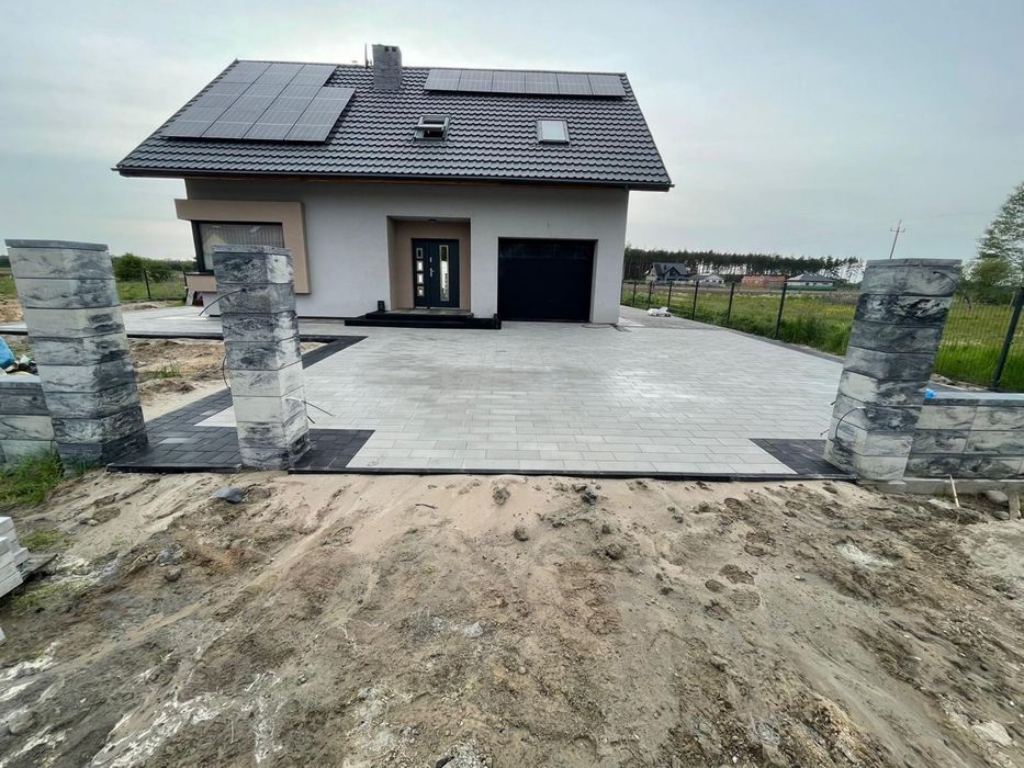 Brukarstwo.Układanie kostki.