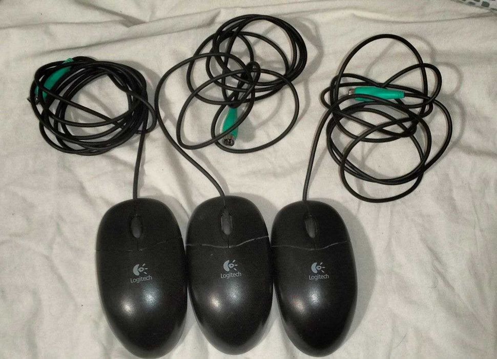 3 комп'ютерної миші Logitech M-SBF96 одним лотом: 122 грн ...