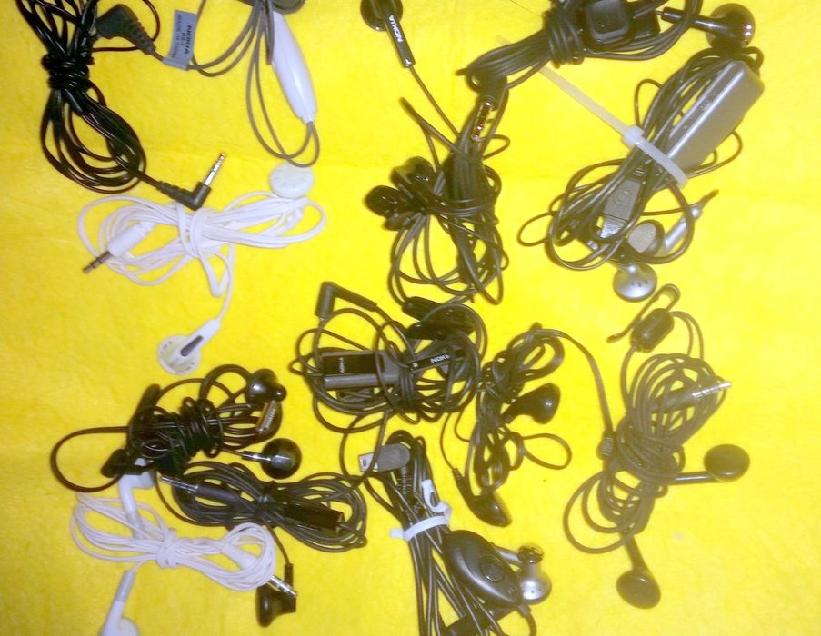 słuchawki do telefonu 10 zł za wszystkie