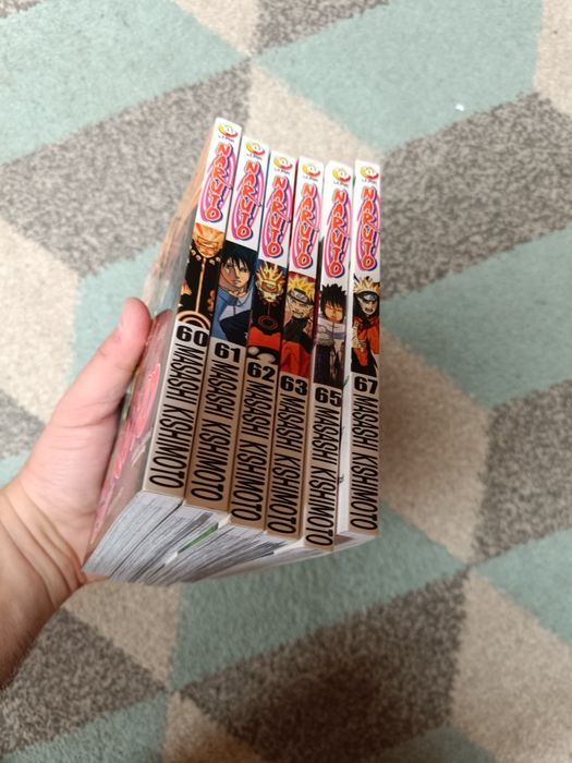 Manga Naruto 60-63,65,67
