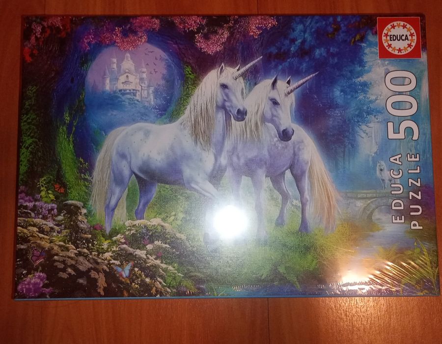 Puzzle Unicórnios na Floresta 500 pçs