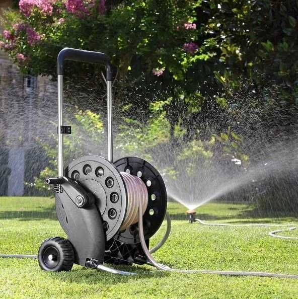 Візок для шланга Claber Ecosei 8980 Італія котушка універсальна