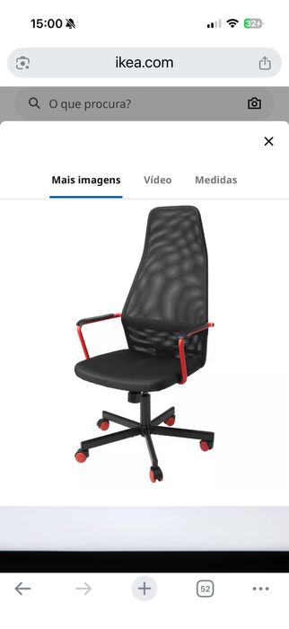 Cadeira de escritorio ikea