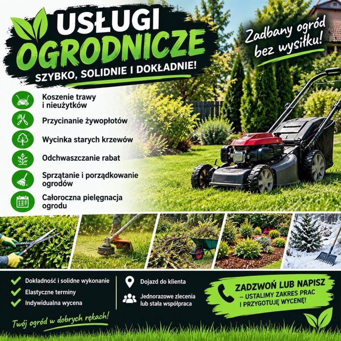 Usługi ogrodnicze
